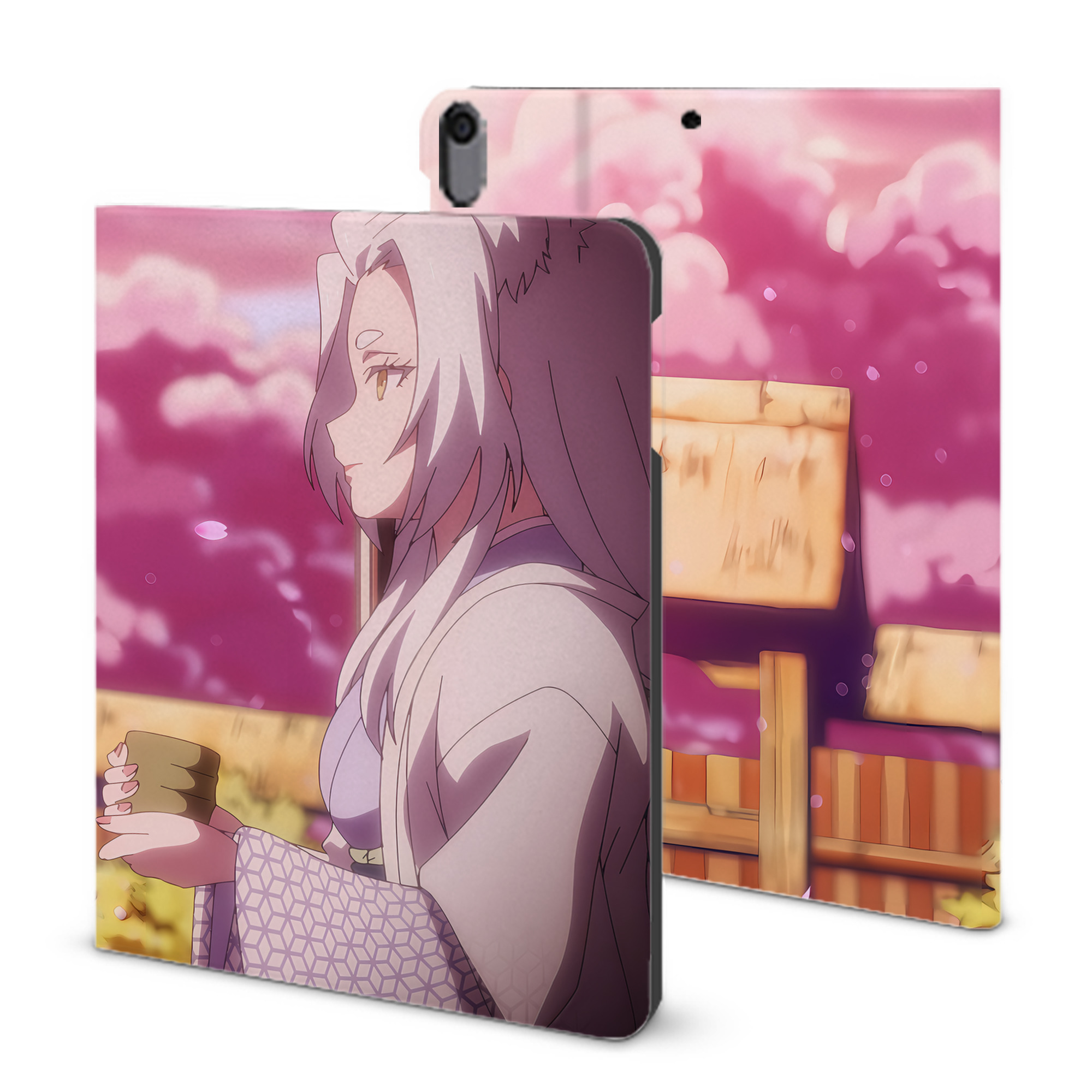 （画像用） 転スラ Regarding Reincarnated to Slime IPad ケース ブック型 PUレザー TPU 耐衝撃 軽量 薄型 ペン収納なし 全面保護 IPad 各モデル対応